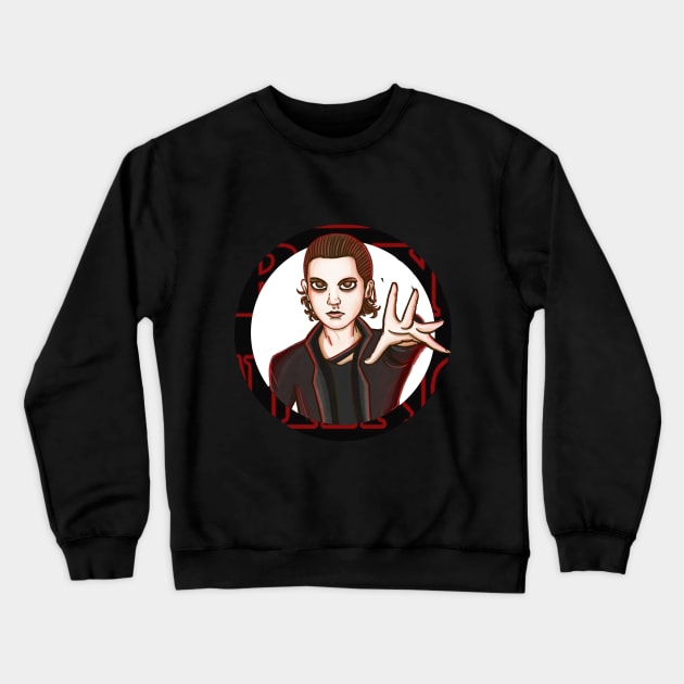 Stranger Things: Eleven Crewneck Sweatshirt by E08377